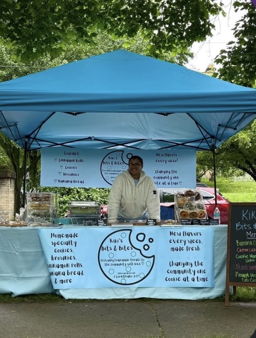 Kiki's market stand at a NE Ohio pop-up
